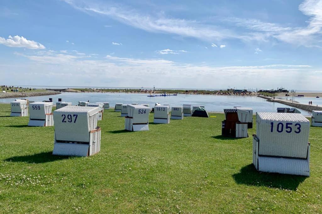 Nordseeglueck In Buesum Nahe Familienlagune Exteriör bild